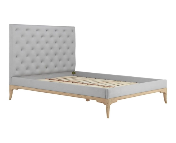 Willis & Gambier Toulon Grey Upholstered Bed Frame